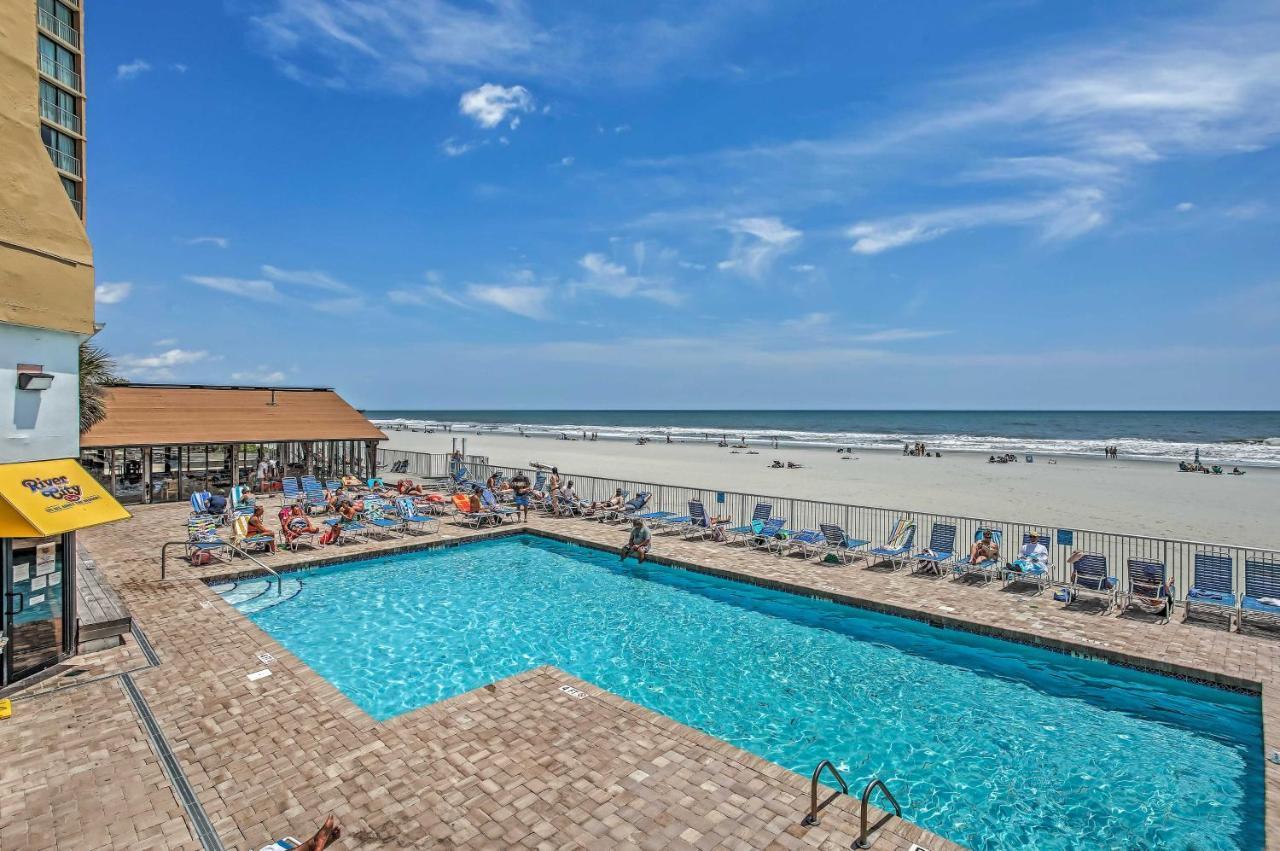 Ocean Annies Studio With Unbeatable Sea Views! Apartment Myrtle Beach Bagian luar foto